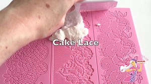 308K views · 2.3K reactions | Who else loves making Cake Lace? It's a lot easier to use than you might think! x https://www.icedjemsshop.com/product-category/cake-decorating-tools/lace-icing/ | Iced Jems | Facebook