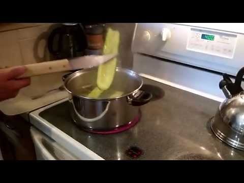 Simple Skills- Par-Boil Zucchini