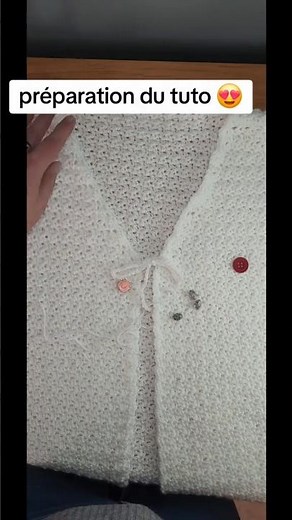 gilet boléro crochet facile 😊#crochet #handmade #fashion #tutorial #diy #knitting