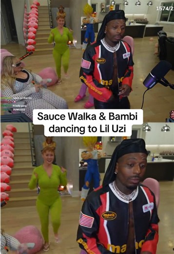 Did Sauce Walka & Bambidoe get sturdy? #saucewalka #liluzivert #fyp #foryoupage #couplegoals