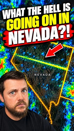 What Is This STRANGE LINE Across Nevada's Weather Radar?! 👀🌩️