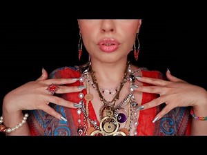 ASMR| Necklace Collection #2 - Tingles for the Jewelry Lovers - Jingly Sounds, Scratching & Tapping