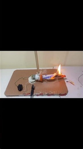 How to run smoke producers machine with dc motor #viral