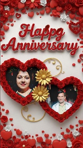 Anniversary Celebration Video 💖 | Love Status | Romantic Wedding Wishes #viral