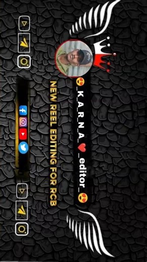 new Reel editing for rcb fans 🥰😈 #trending #capcut #viral #reels #alightmotion #short #rcb #editing