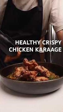 HEALTHY CRISPY CHICKEN KARAAGE WITH REFRESHING DAIKON SAUCE | EASY AIR FRYER RECIPE