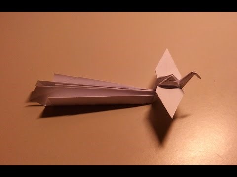 Gấp giấy Origami: Gap phuong hoang - Hướng dẫn Gấp con Phượng hoàng giấy