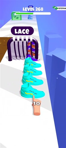 New Shoe Runner 😁 All Levels Gameplay Android iOS Level-268 #games #funny #gaming #gameplay