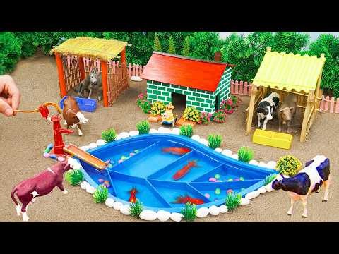 2 Hours Relaxing Mini Farm Diorama 🌿 Satisfying DIY Builds & Storm Recovery | ASMR