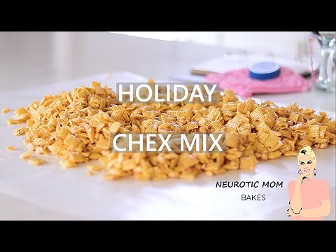 Sweet Mouth Watering Holiday Chex Mix