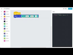 edublocks looping through a list