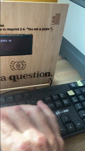 ChatGPT Terminal with #esp32 #arduino