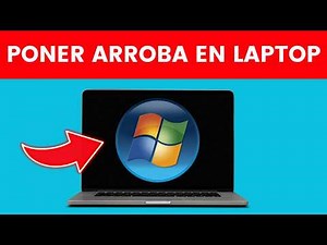 How to type the @ symbol on a Windows laptop