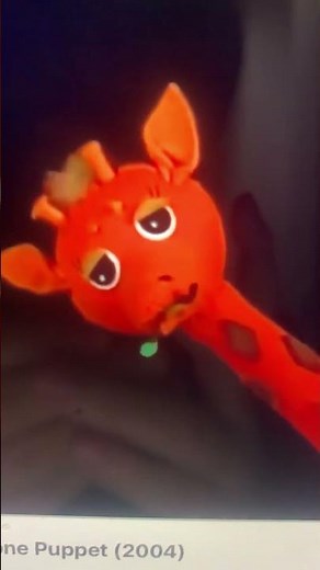 Baby Einstein giraffe cone puppet