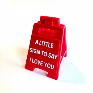 I Love You Sign | Long Distance Gift | Surprise Present - Etsy