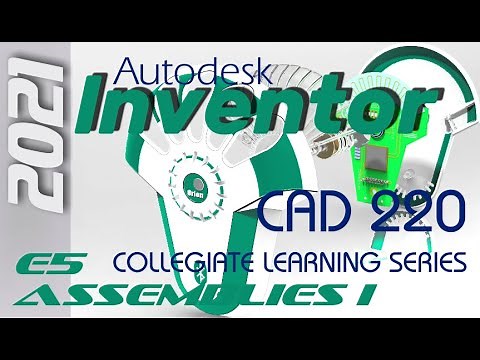 E5 Autodesk Inventor 2021 - Assembly Basics 1