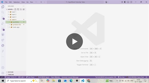 #webdevelopment #html #css #javascript #frontend #learningbybuilding #projectimplementation #portfolio #todolist #ecommerce #localstorage #responsivedesign | Anmol chauhan