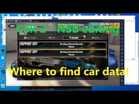 CSR 2 - NSB editing - Where to find car data!