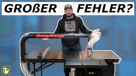 Werde ich meine Entscheidung bereuen? Die neue SawStop PCS