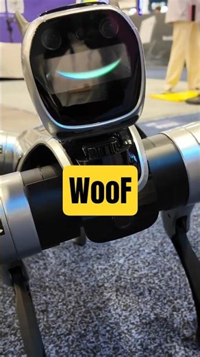 Robotdog doing tricks at CES 2026 Las Vegas