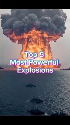 Top 5 Most Powerful Explosions Ever Caught on Camera 💥😱 #shorts
