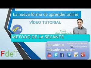 MÉTODO DE LA SECANTE, PROBLEMA 02