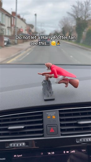 The new Happy Meal toy 😍 #harrypotter #potterhead #caraccessories
