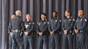 Beaumont Police Department welcomes six officers with military service, college degrees and international roots
