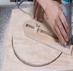 emergency circular cut without diy jig & disk cut with diy jig | Woodworking Tools