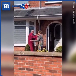 336K views · 6.7K reactions | This man finally got out of hospital after life-saving surgery, but his wife doesn't know that he's coming home! Her reaction is priceless! ❤️ | Daily Mail Video | Facebook