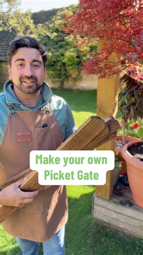 56K views · 585 reactions | Today’s Daily Gardening tips will show you how to make your own picket gate for your garden with my easy to follow step by step guide. Designed for beginner gardener and DIY or woodwork enthusiast, you’ll have no trouble making your own cute garden wooden gate. #gardeningtips #gardeningforbeginners #gardendiy #gardenproject #gate | Gardening with Ish | Facebook