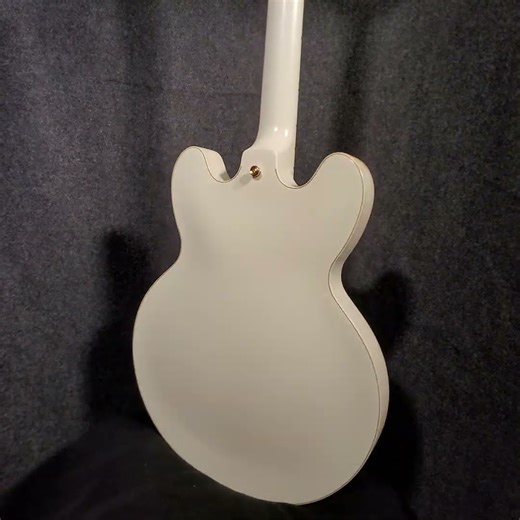 Epiphone "Inspired by Gibson" 1959 ES-355 Classic White (047) #guitar mooreguitars.com