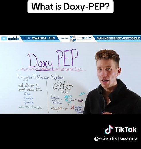Doxy PEP refers to the use of doxycycline as post‑exposure prophylaxis to reduce the risk of certain bacterial sexually transmitted infections after sexual contact. It is an emerging public health strategy aimed at lowering STI rates in high‑risk populations. #EduTok #tiktoklearningcampaign #PEP #medicineexplained #STI