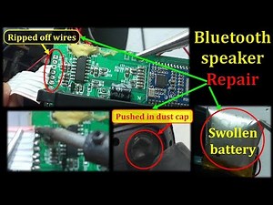 bluetooth speakers repair