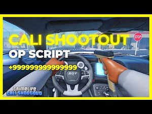 Roblox Cali Shootout OP Script/Hack Infinite Money