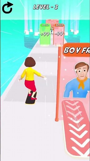 Girl Run 3D Catch The Thief Part 145 Gameplay Walkthrough Android #Shorts