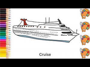 Cruise - Sketch Art and Paint | Step by step tutorial | Pencil to Palette