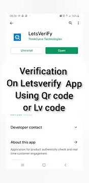 QR + Scratch PIN Labels | Using Mobile App | LetsVeriFy | Product Verification Video