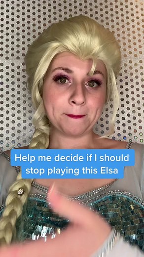 Elsa Frozen Two Look Comparison | White vs Blue Dress