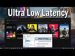How To Set Ultra Low Latency in Nvidia to Reduce Lag in Game | Windows 10