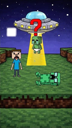 Can YOU Find the Secret Code?! 👽💻 Save the Baby! #minecraft #animation