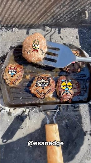 the burnt burger asked to be flipped