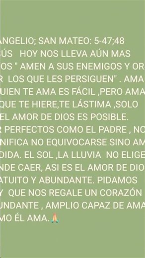 señor danos un corazón amplio y bondadoso como el tuyo🙏