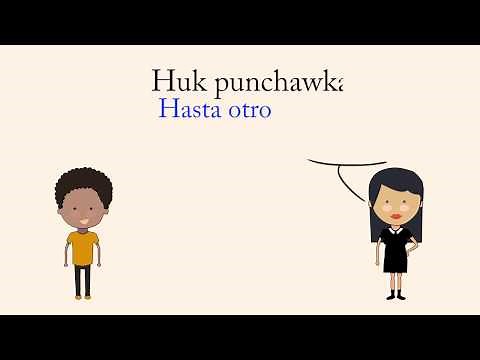 Quechua Course for Everyone // Lesson 1 of Basic 1