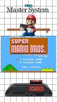 Super Mario Bros. | SEGA Master System | World 1-1 to 1-4 | #gamingreels #retrogames #nintendo