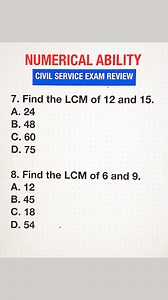 376K views · 4.8K reactions | Boost Your Numerical Ability with These Proven Techniques! #civilserviceexam #CSE #CSEReview | ORC Online Review PH | Facebook