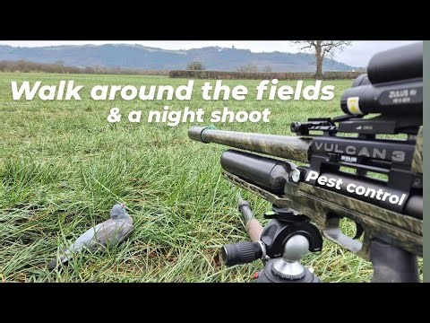 Walk around & night shoot pest control with the agt vulcan 3
