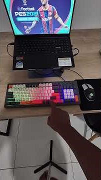 MOUSE E TECLADO GAMER RGB