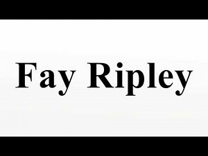 Fay Ripley