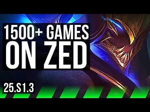 ZED vs KHA'ZIX (JGL) | 7/2/11, 1500+ games | NA Master | 25.S1.3